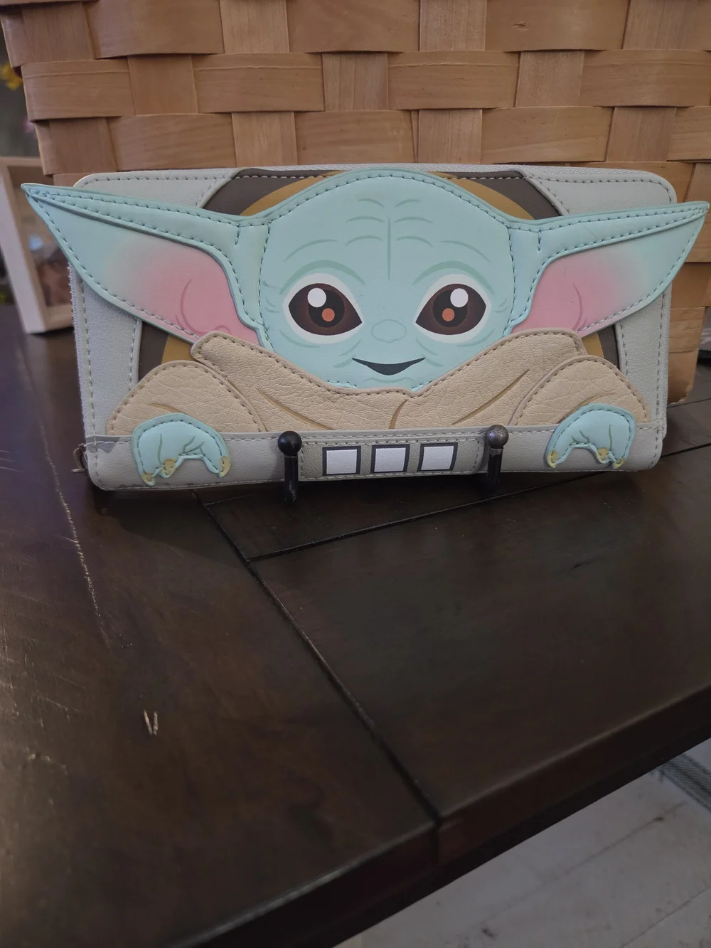 Loungefly Star Wars The Child Grogu The Mandalorian Zip Around Wallet